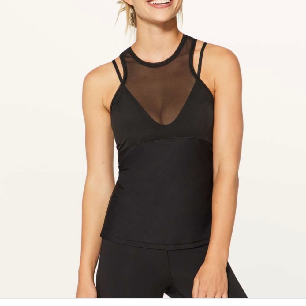 Lululemon Fresh in Mesh Tank